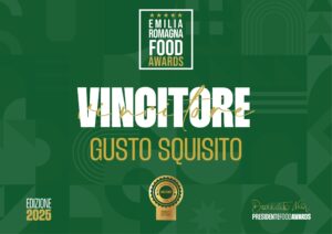 Vincitore premio Emilia Romagna Food Awards 2025/2026 per la categoria "Prodotti da Forno"